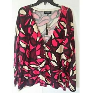 Jones New York women's 3X Thin Cardigan sweater
